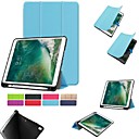 זול מגנים לאייפון-מגן עבור Apple מיני iPad 5 / iPad Air Air (2019) / iPad Air עם מעמד / מגנטי כיסוי מלא אחיד קשיח TPU / iPad Pro 10.5