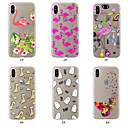 baratos Capinhas para iPhone-Capinha Para Apple iPhone XS / iPhone XR / iPhone XS Max Estampada Capa traseira Borboleta / Flamingo / Desenho Animado Macia TPU