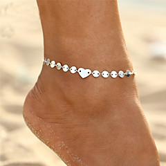 abordables Bijoux de Corps,Cœur Bohème / Bikini Bracelet de cheville , Femme Or /