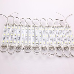 baratos Módulos de LED-20pcs SMD 5050 1050 lm 12 V Impermeável ABS + PC Chip LED 10 W