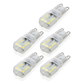 baratos Luminárias de LED  Duplo-Pin-Ywxlight® g9 14led 4 w 2835smd 450-550 lm levou luzes bi-pin branco quente fresco branco dimmable led lâmpada de milho lâmpada do candelabro 5 pcs