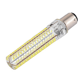 baratos Lâmpadas Espiga-Ywxlight® dimmable ba15d 10 w 900lm 136led 5730smd branco quente fresco branco silicone led milho luzes ac 110-130 v ac 220-240 v