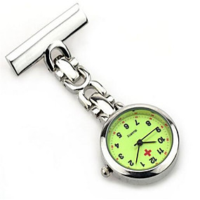 baratos Relógios Chaveiro-Mulheres Homens Relógio de Bolso Quartzo / Lega Banda Casual Prata