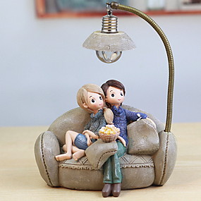 baratos Decorações em Madeira-Presentes Objetos de decoração Home Decorações, Resina Estilo simples para Decoração do lar Presentes 1pç