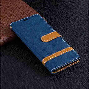 baratos Xperia 10 / XA3-Capinha Para Sony Xperia XZ2 / Xperia XA2 Ultra / Xperia XA2 Carteira / Porta-Cartão / Com Suporte Capa Proteção Completa Sólido Rígida PU Leather