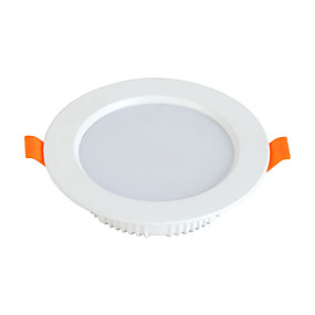 baratos Lâmpadas de LED de Embutir-1conjunto 12 W 960 lm 72 Contas LED Encaixe Lâmpada de Embutir Branco Natural Branco 85-265 V Comercial Lar / Escritório Sala de Estar / Jantar