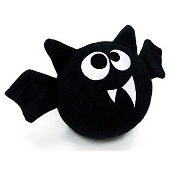 Cool Ultra Soft Plush Bat Toy with Loud Squeaker for Dogs and Cats ...