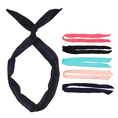 (1 Pc)Sweet Multicolor Fabric Headbands for Women(Random Color) 1629683 ...