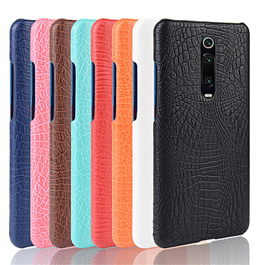baratos Mi 9T / Redmi K20-Capinha Para Xiaomi Xiaomi Redmi Note 7 / Xiaomi Redmi Note 7 Pro / Xiaomi Redmi 7 Com Relevo Capa traseira Sólido Rígida PU Leather